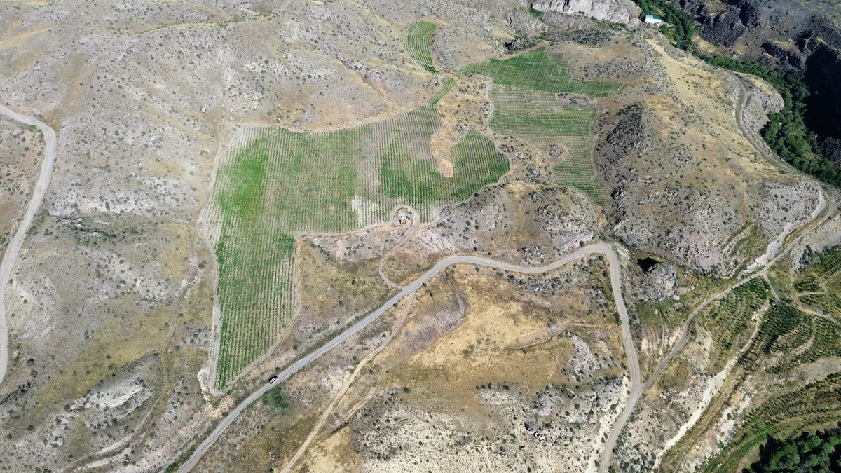 Arpa Valley from above